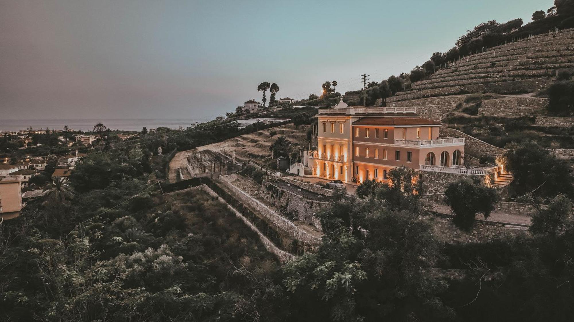 Residenza Villa Genua Bordighera Bagian luar foto